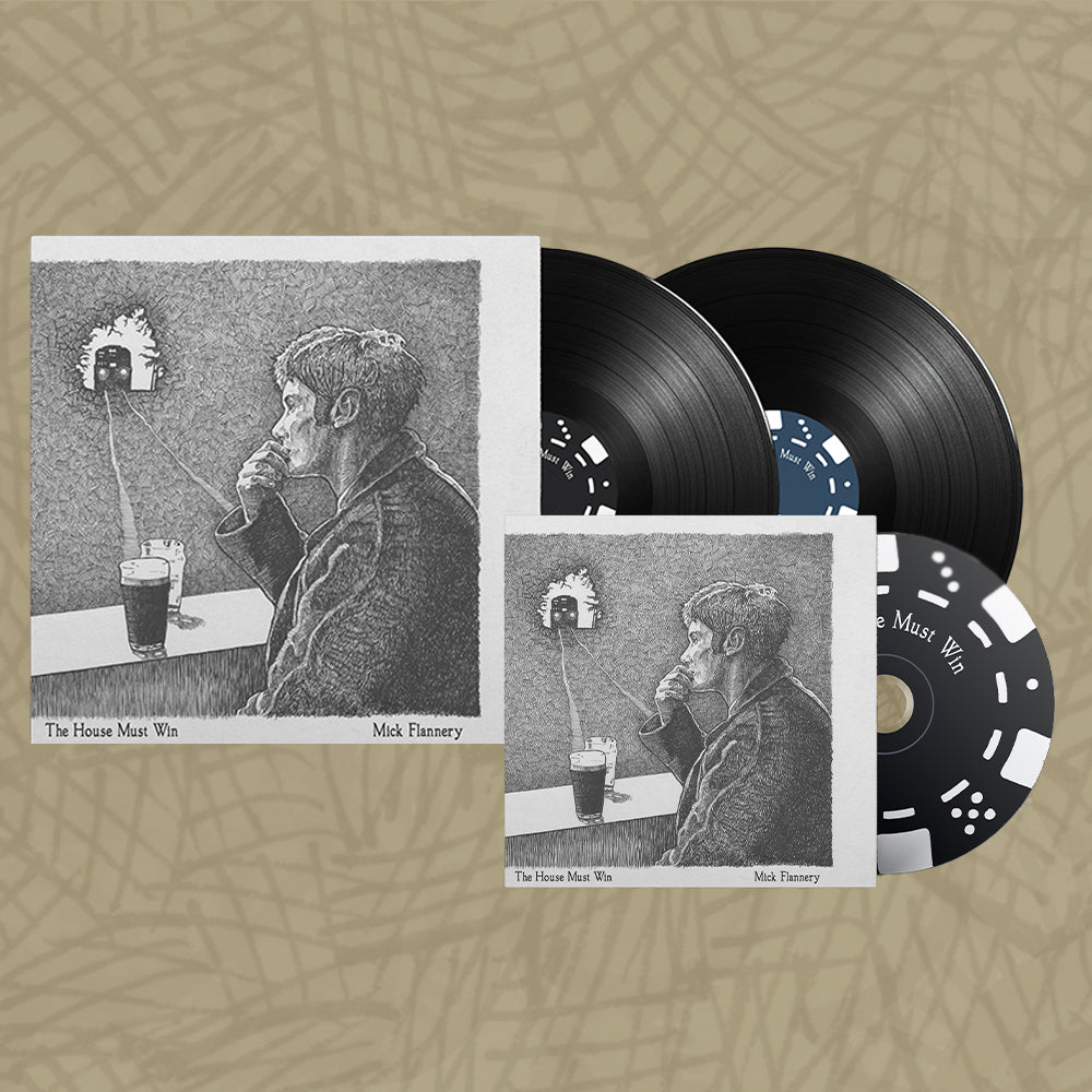 Mick Flannery - The House Must Win CD + 2LP Bundle